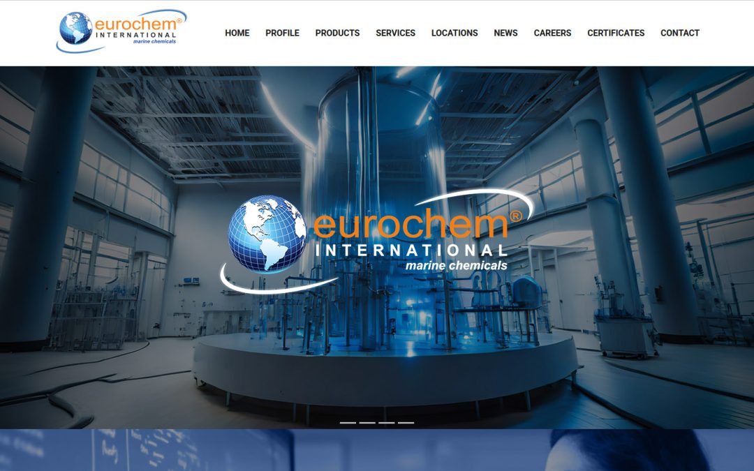 eurochemint.com | Κατασκευή ιστοσελίδας με φωτογράφιση και τεχνική υποστήριξη για εξαγωγικές εταιρείες